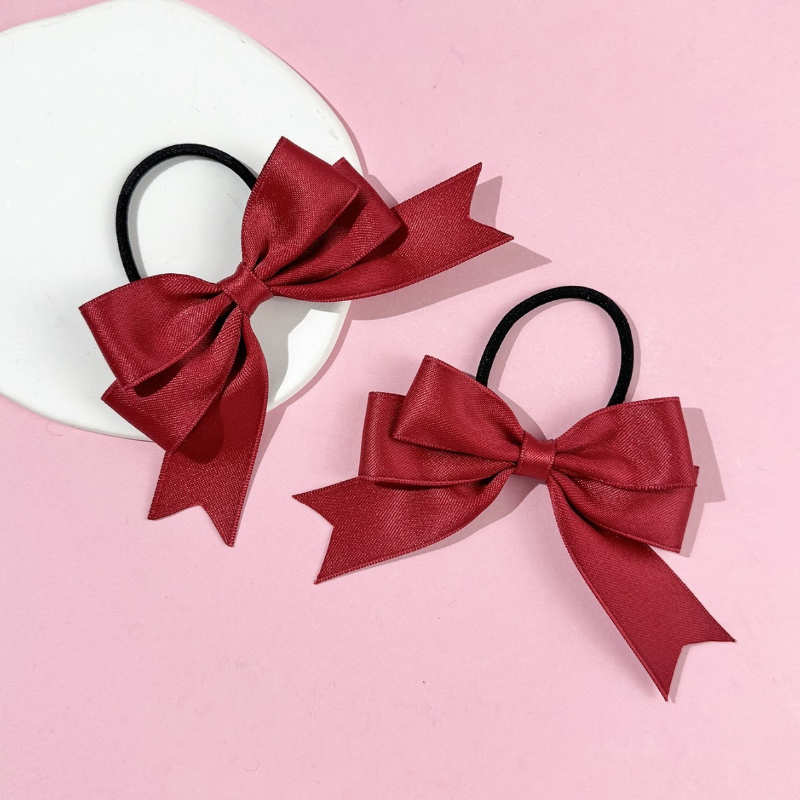 2 Pieces of Bow Hair Ties, Swe - Ribbon Bow Gift recension och pris