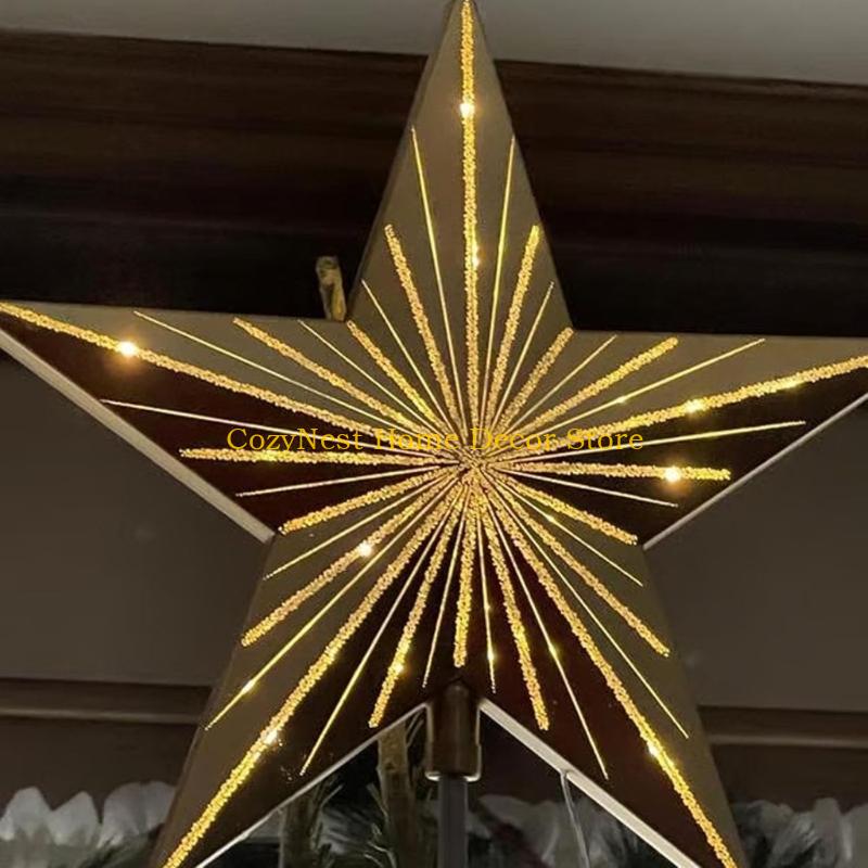 92MF Plastic Star Shaped Chris - Star Tree Topper recension och pris