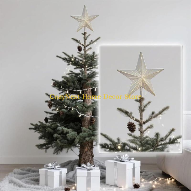 92MF Plastic Star Shaped Chris - Star Tree Topper recension och pris