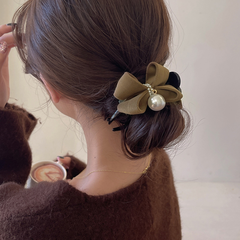 1PC Beautiful New Pearl Bow Ti - Ribbon Bow Gift recension och pris