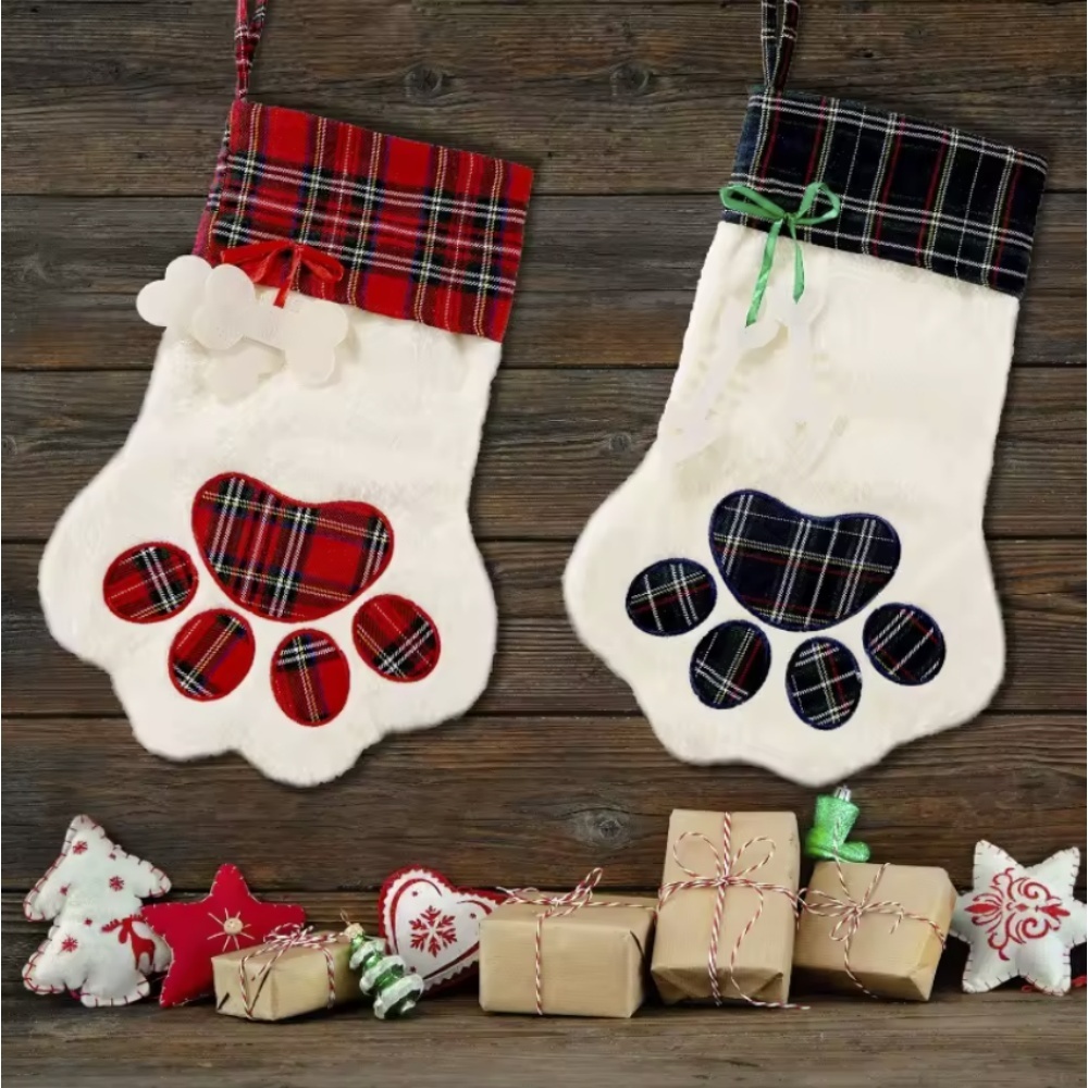 Christmas Socks New Year Decor - Christmas Stocking Hanging recension och pris