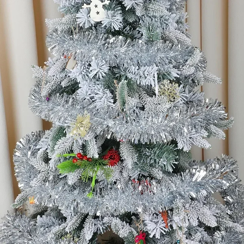 1.5/30M Colorful Christmas Rib - Tinsel Garland Decoration recension och pris