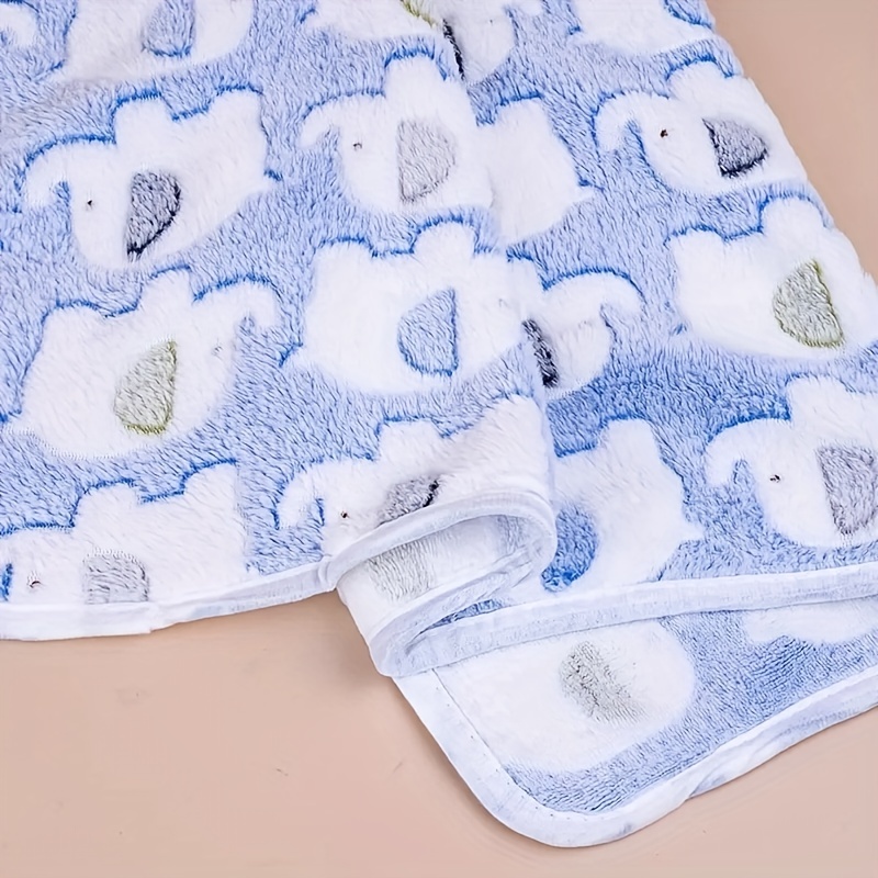 Soft and Cozy Cartoon Elephant - Christmas Throw Blanket recension och pris