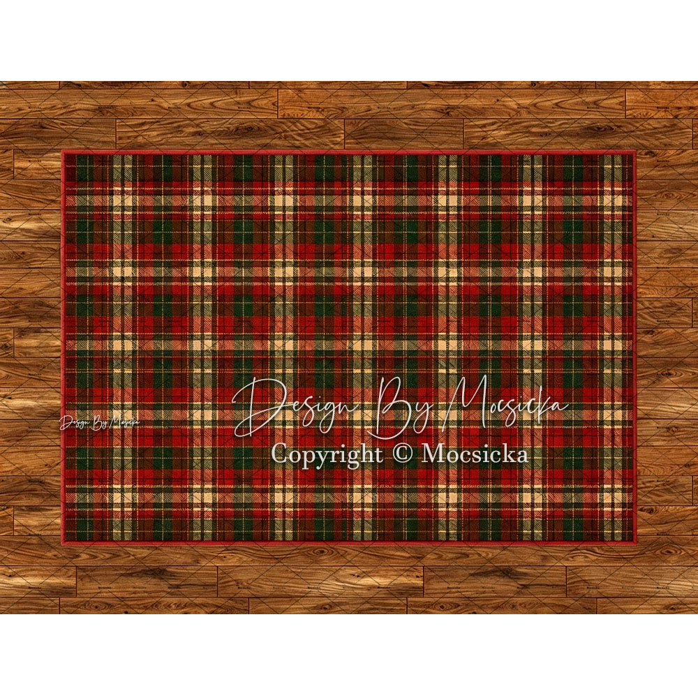 Mocsicka Retro Cabin Christmas - Christmas Throw Blanket recension och pris
