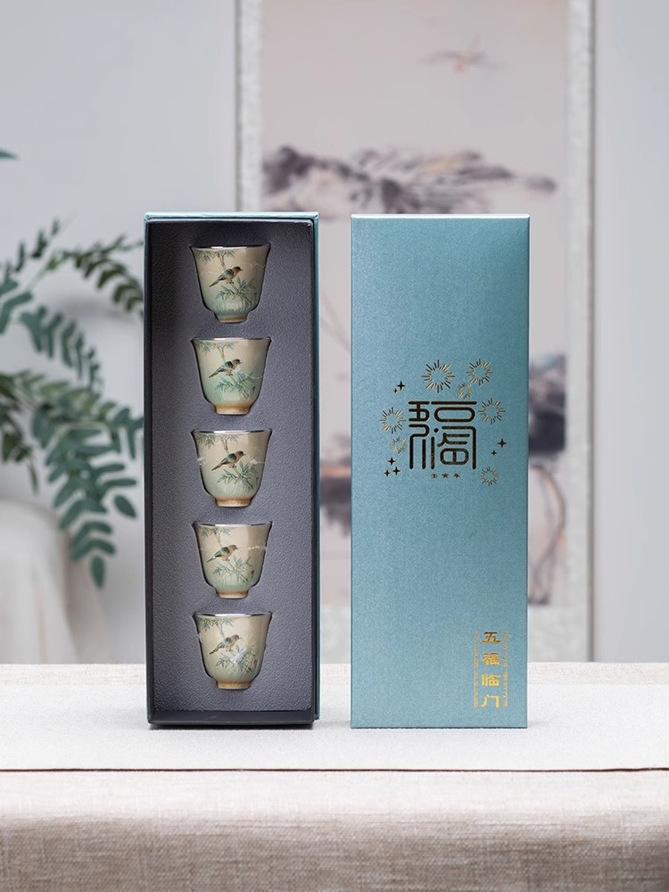 Handmade Silver Wrapped Porcel - Gift Box Wrap Set recension och pris