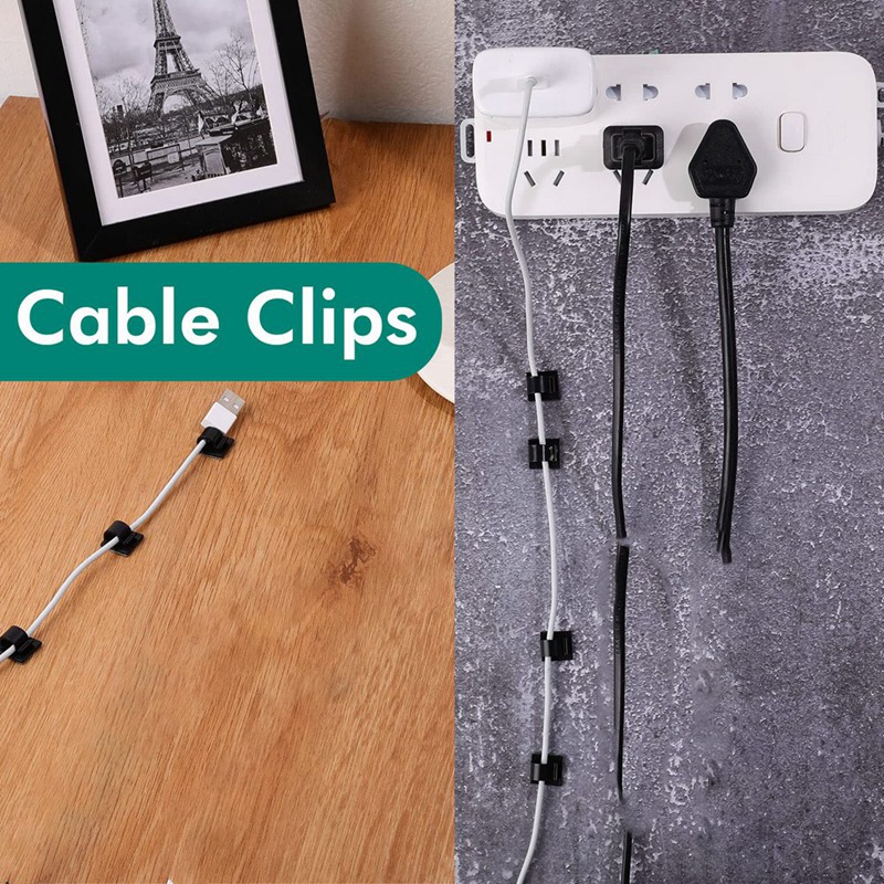 50 Pcs Mini Cable Clips Hooks  - Christmas Lights Outdoor recension och pris