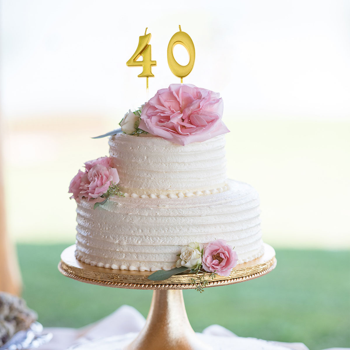 2Pcs 40 Birthday Number Candle - Holiday Candle Set recension och pris