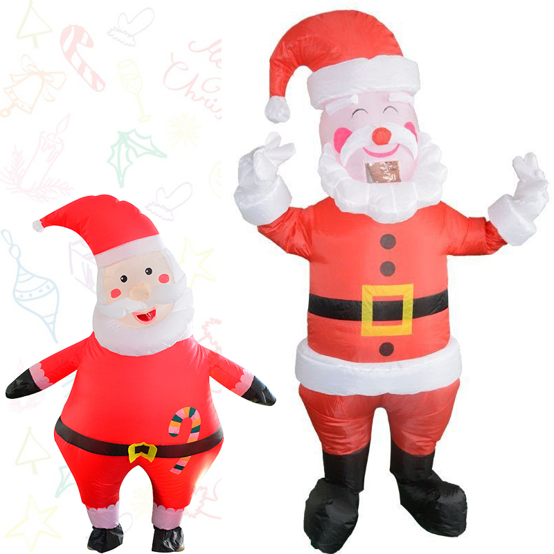 Classic Adult Santa Claus Infl - Elf Costume Christmas recension och pris