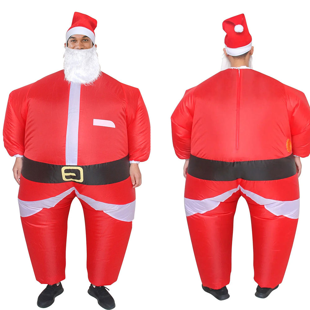 Classic Adult Santa Claus Infl - Elf Costume Christmas recension och pris