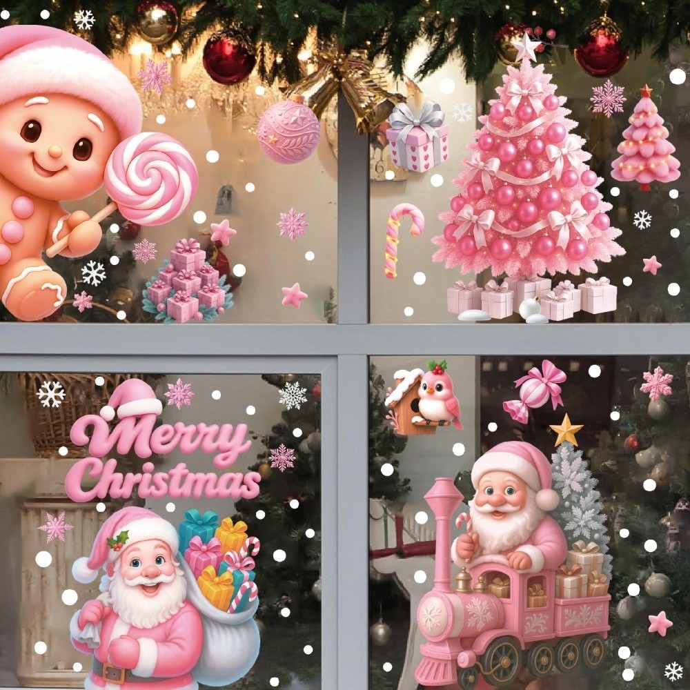Removable PVC Window Stickers  - Snowflake Window Decal recension och pris