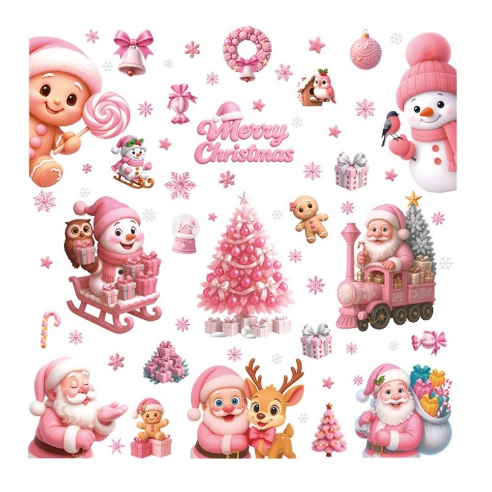 Removable PVC Window Stickers  - Snowflake Window Decal recension och pris