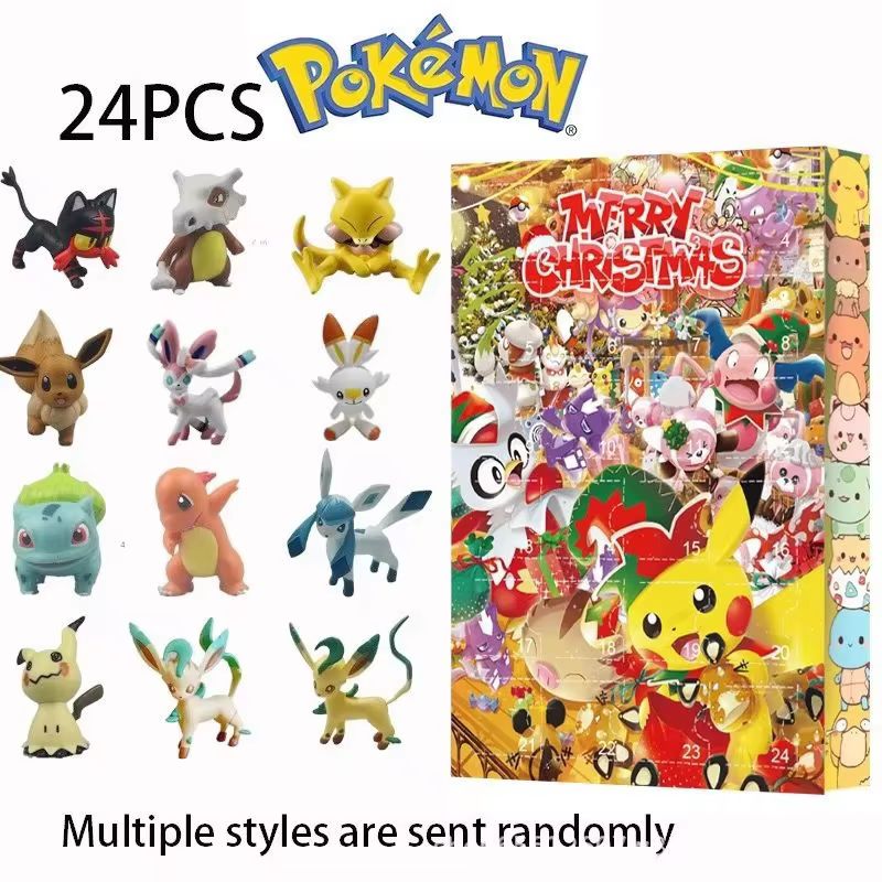 Pokemon 24 Days Christmas Coun - Advent Calendar Gift recension och pris