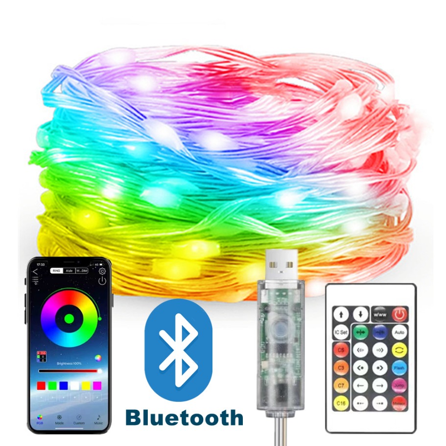 WS2812B LED Light String Smart - Led Fairy String Lights recension och pris