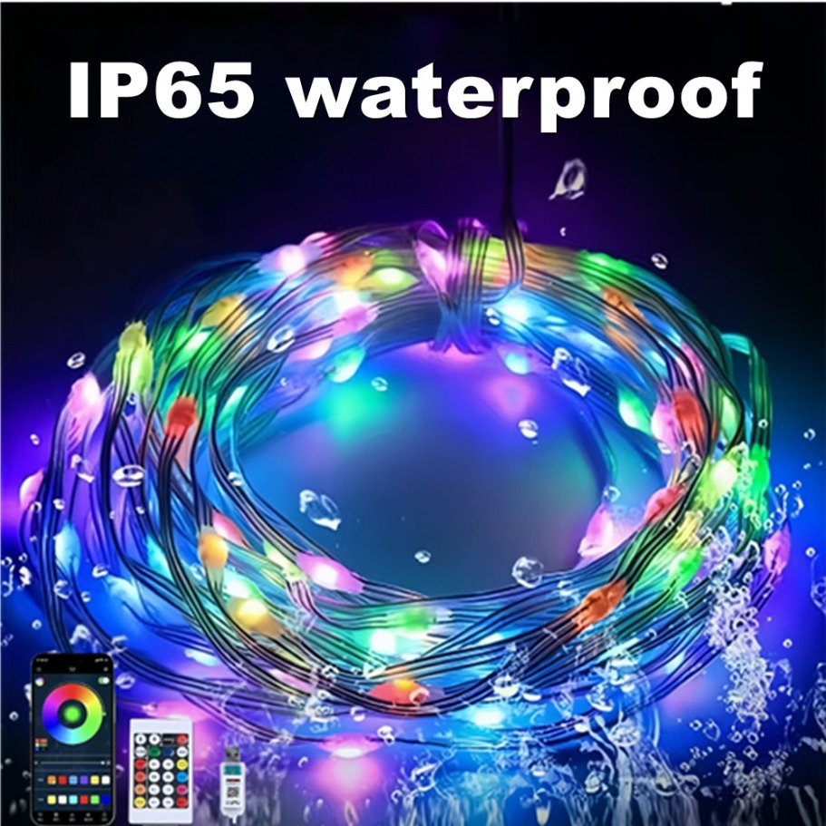 WS2812B LED Light String Smart - Led Fairy String Lights recension och pris