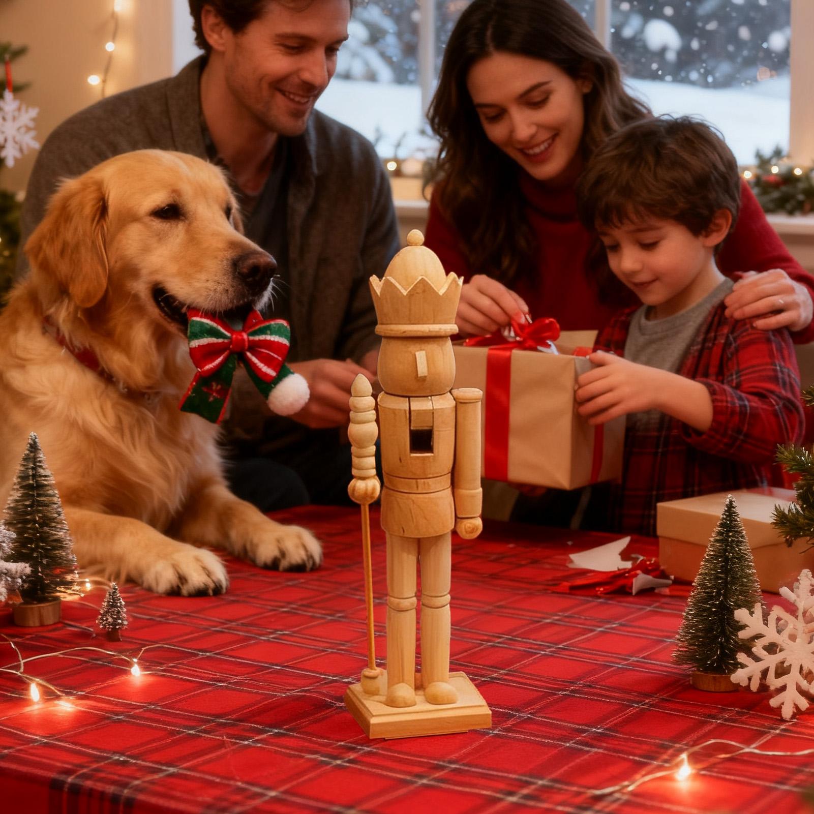 Nutcrackers Figures 38cm Woode - Nutcracker Figurine recension och pris