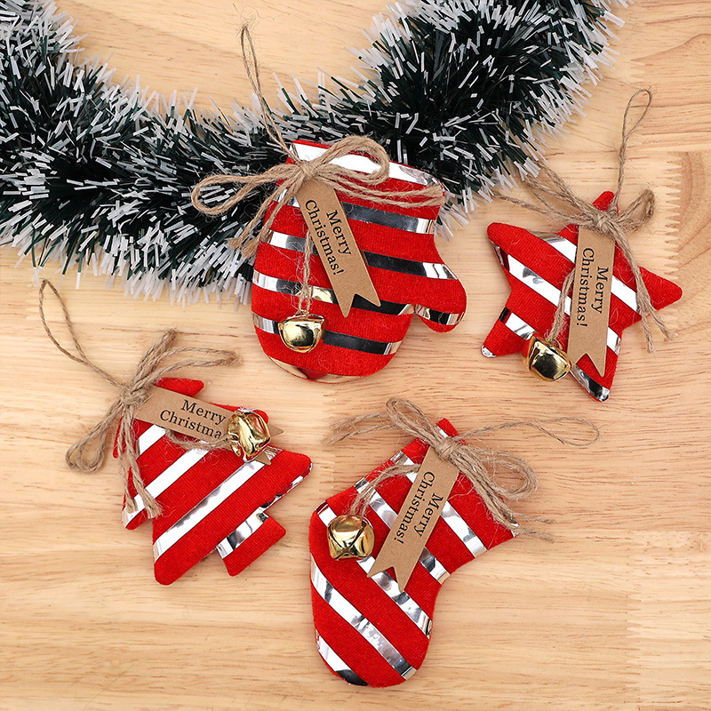 4Pcs Christmas Tree Decoration - Christmas Stocking Hanging recension och pris