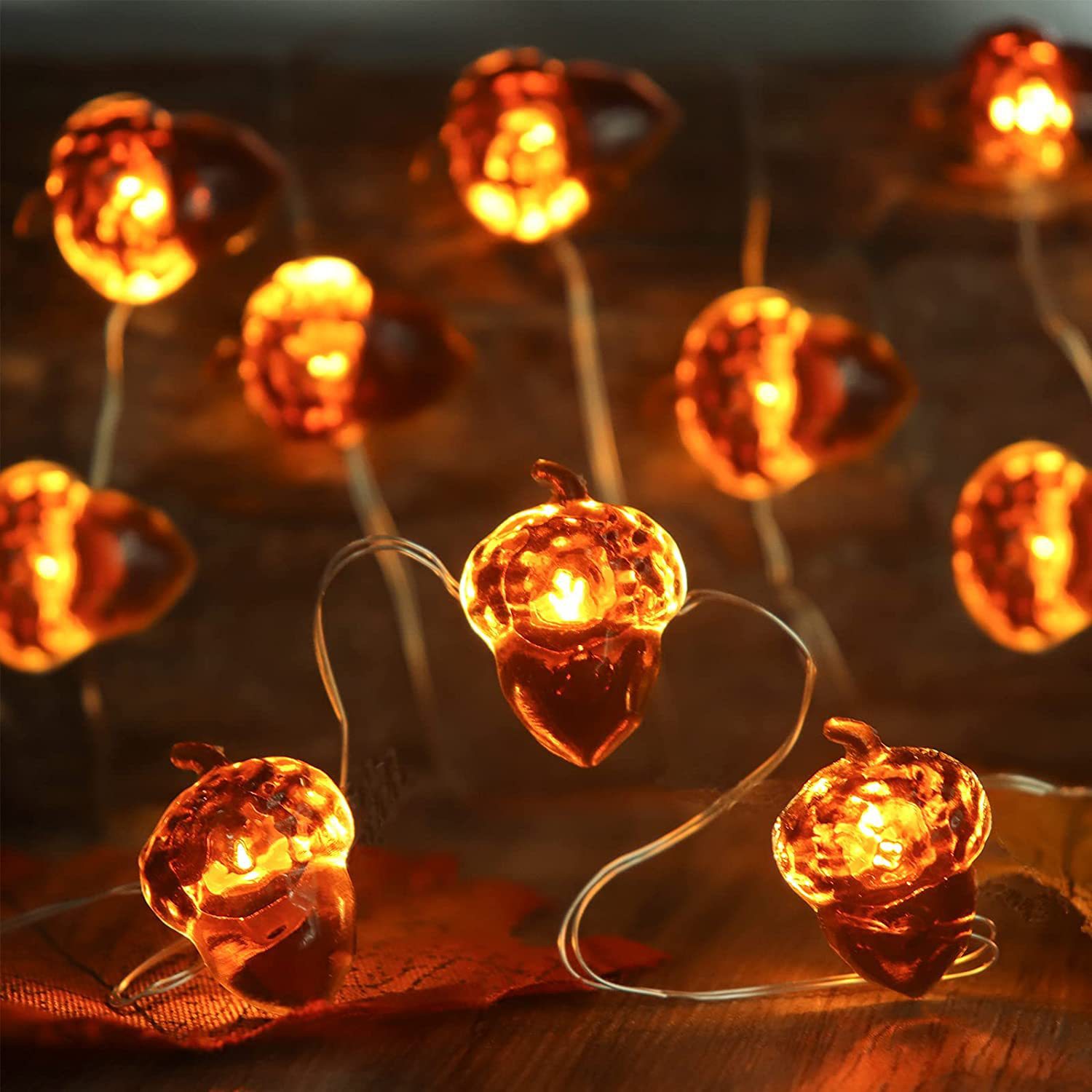 30 LEDs Acorn String Lights Th - Led Fairy String Lights recension och pris