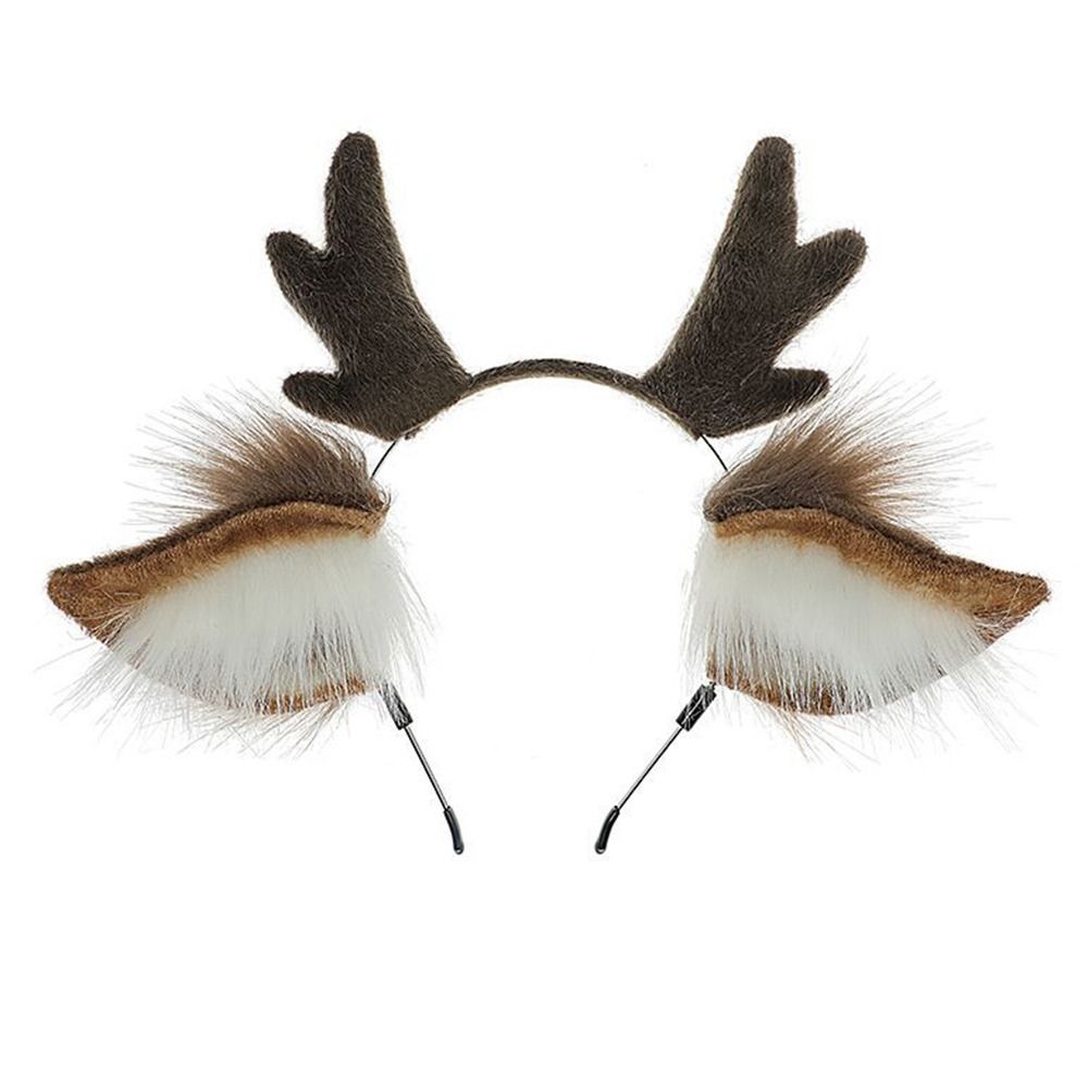Deer Ears Reindeer Antler Head - Reindeer Antlers Headband recension och pris