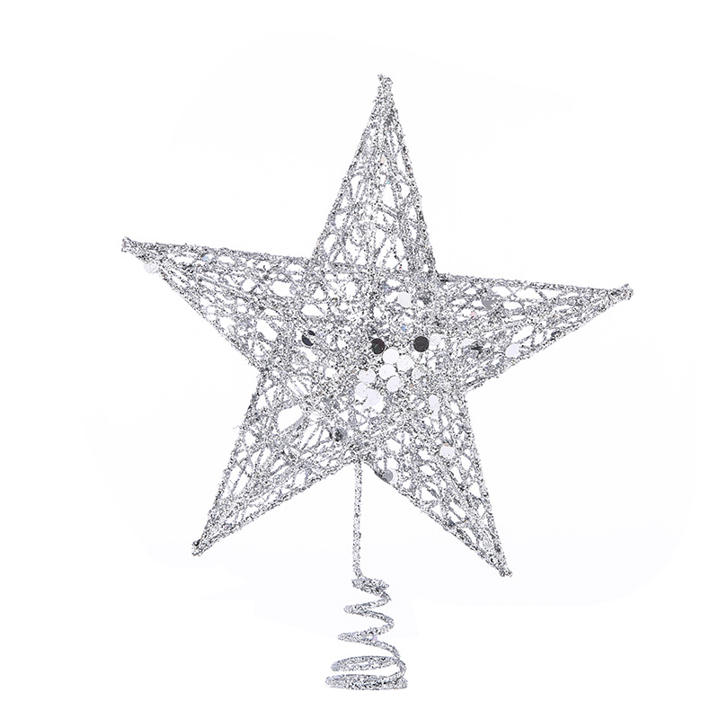 15/20/25/30cm Hollow Star Gold - Star Tree Topper recension och pris