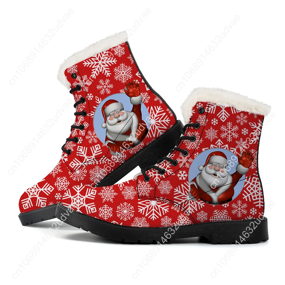 Christmas Plush Boots Mens Wom - Christmas Lights Outdoor recension och pris