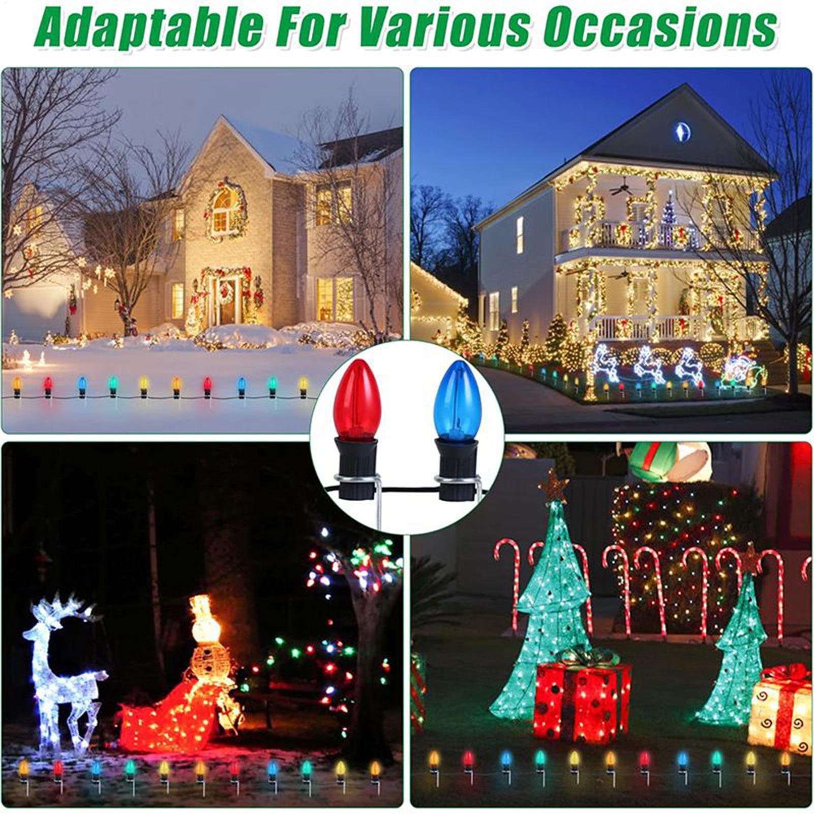 Christmas Light Stakes For Yar - Christmas Lights Outdoor recension och pris