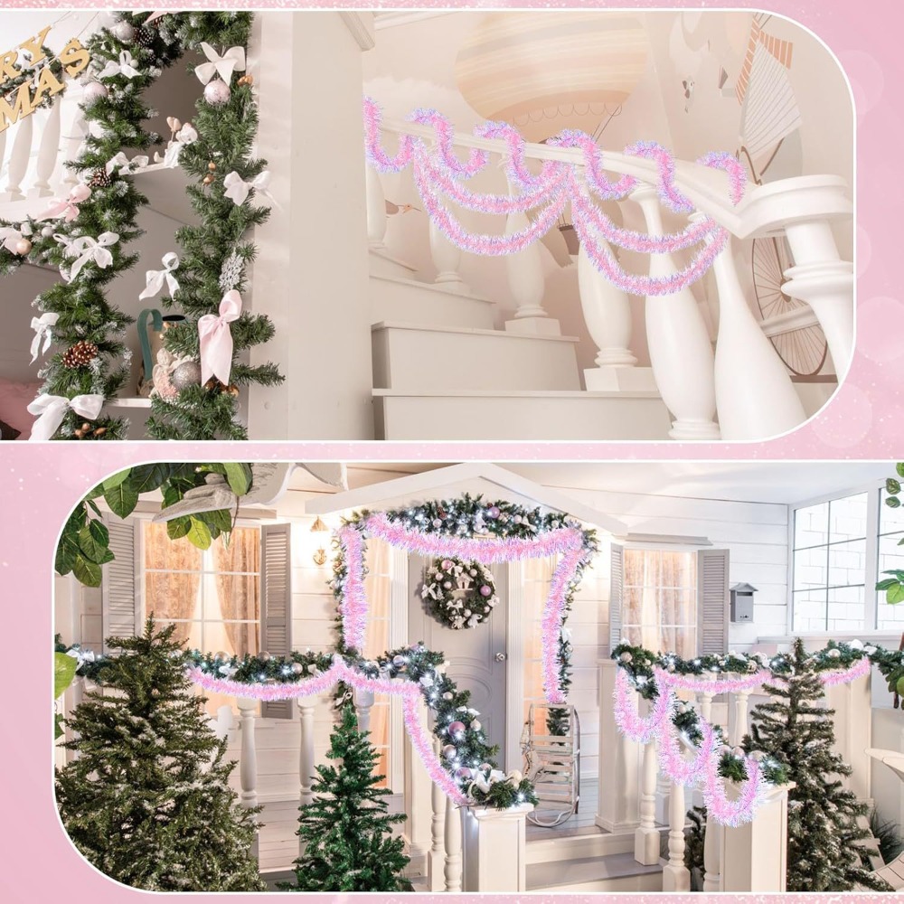 2M/9CM Christmas Decorations S - Tinsel Garland Decoration recension och pris