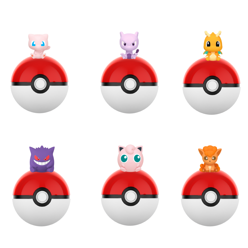 Pokemon Anime Poke Ball Mini F - Ornament Ball Set recension och pris