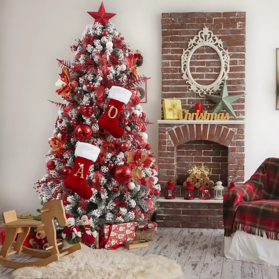 New Creative Alphabet Christma - Christmas Stocking Hanging recension och pris