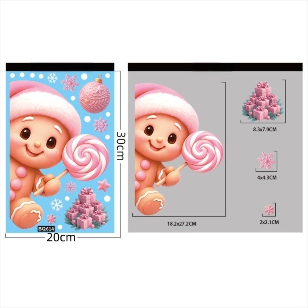 Removable PVC Window Stickers  - Snowflake Window Decal recension och pris
