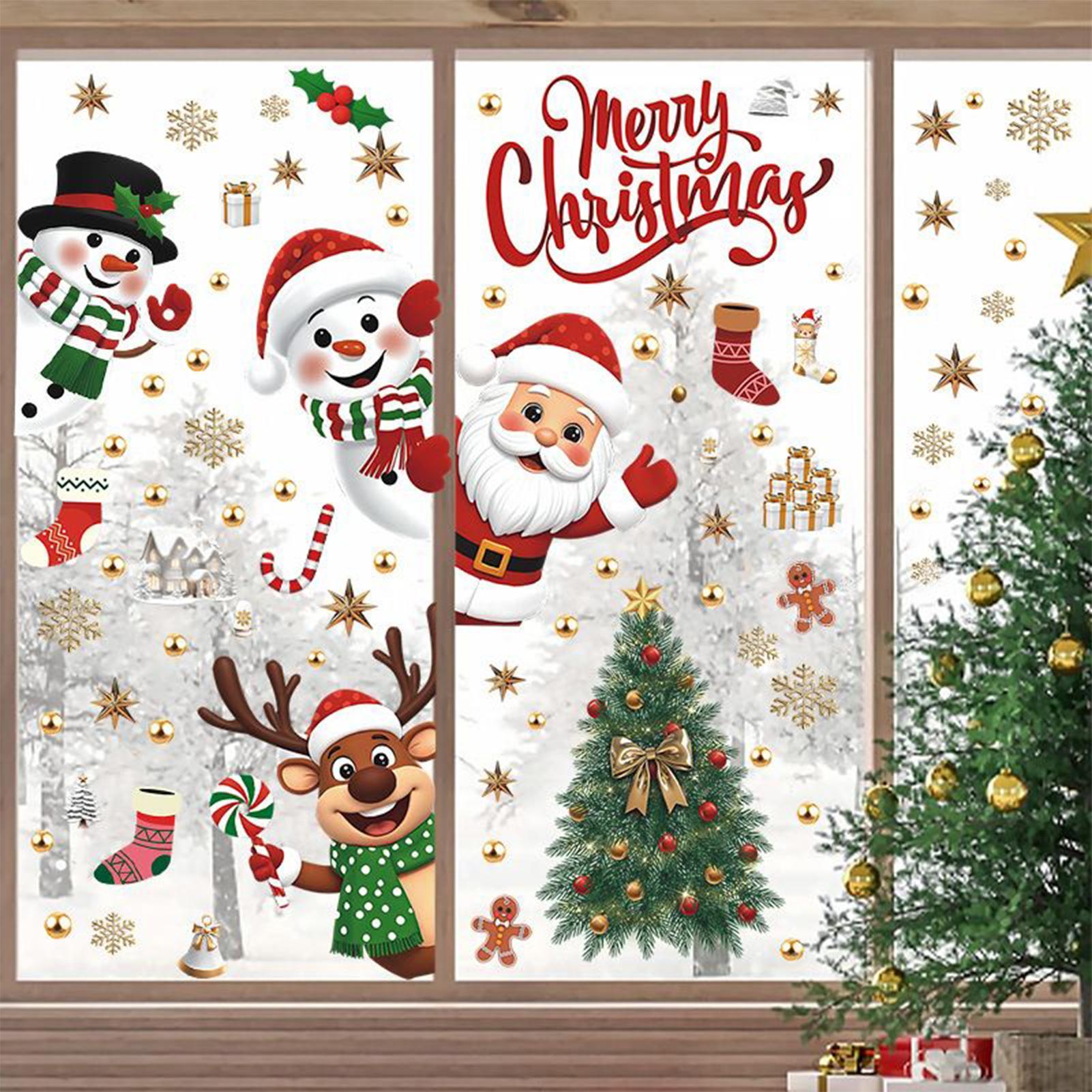 Christmas Window Decals Holida - Snowflake Window Decal recension och pris