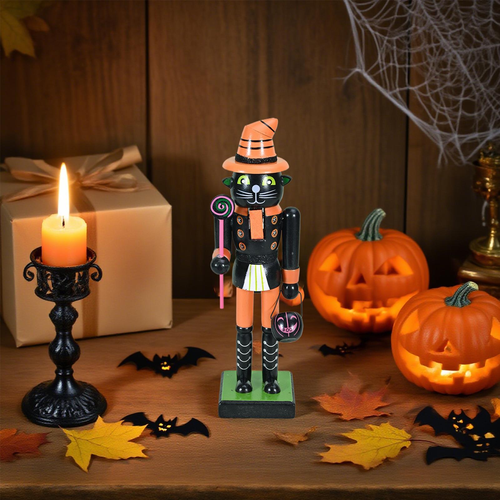 Halloween Wooden Nutcracker Ho - Nutcracker Figurine recension och pris