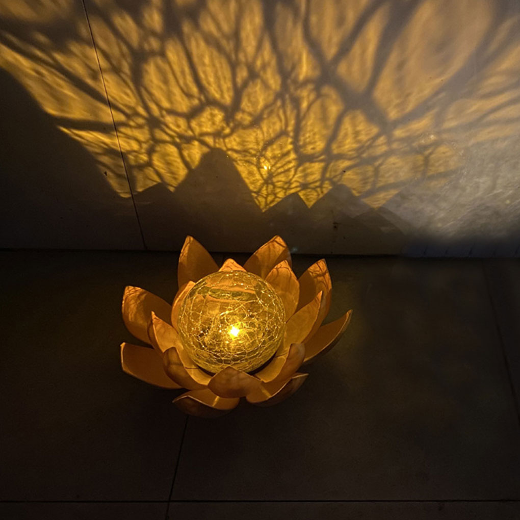Lotus Shaped Garden Solar Ligh - Christmas Lights Outdoor recension och pris