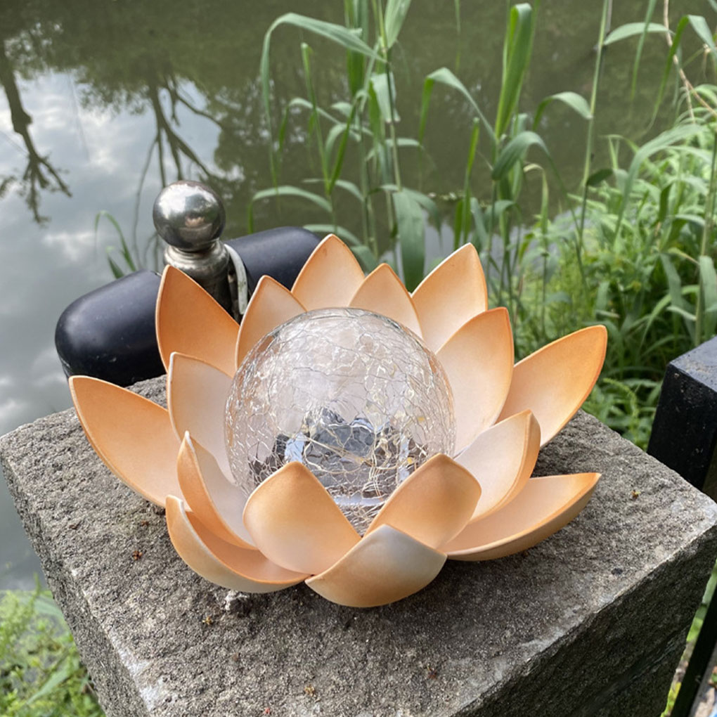 Lotus Shaped Garden Solar Ligh - Christmas Lights Outdoor recension och pris