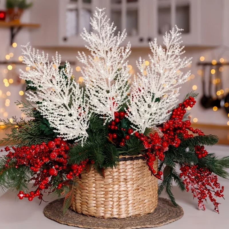 24pcs Christmas Artificial Pin - Christmas Wreath Fake recension och pris