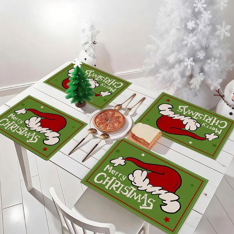 VIKAMA Cute Cartoon Christmas  - Christmas Table Runner recension och pris