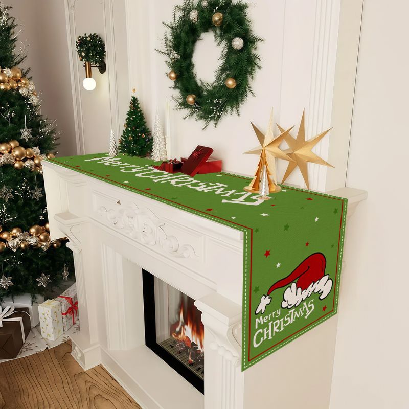 VIKAMA Cute Cartoon Christmas  - Christmas Table Runner recension och pris