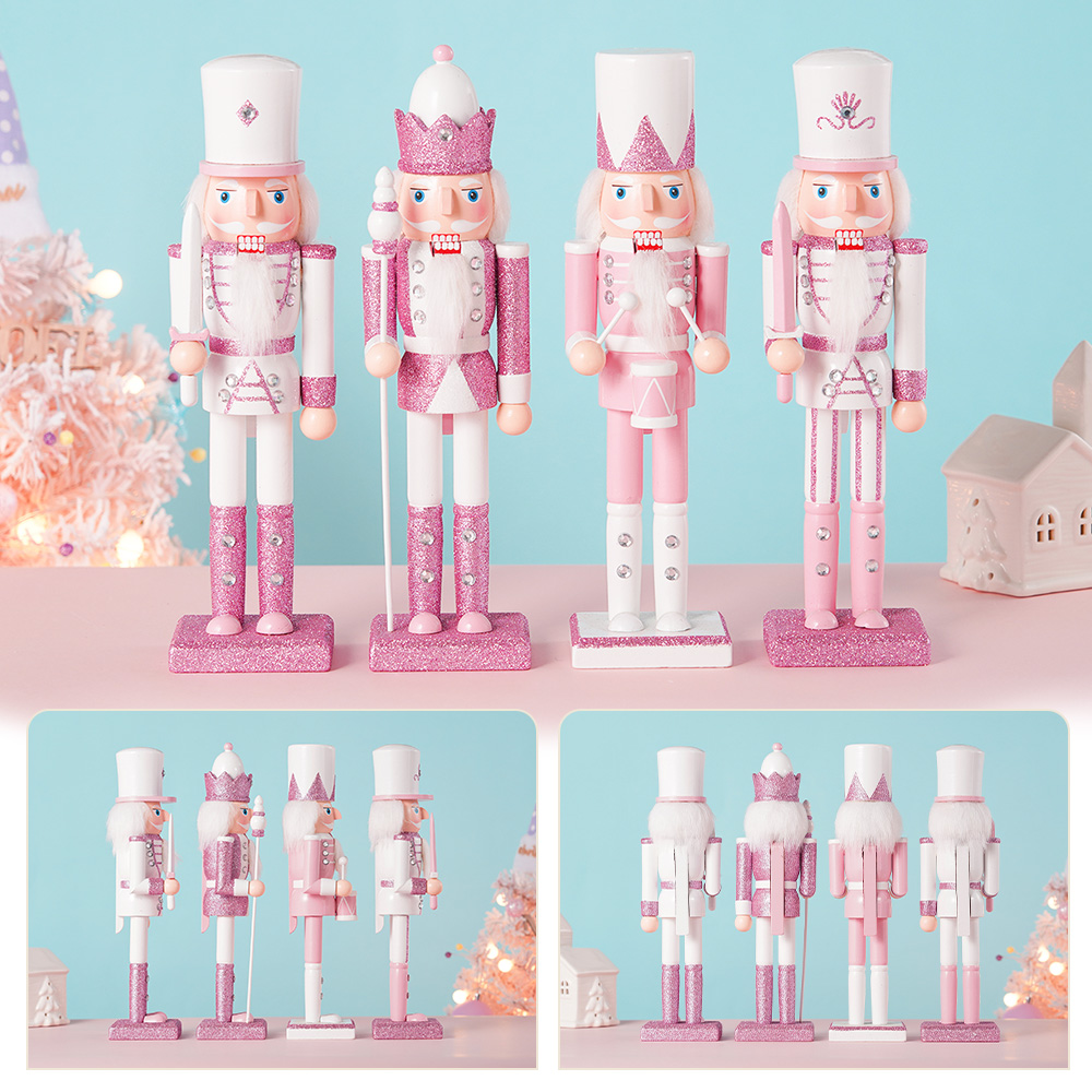 30CM Wooden Nutcracker Solider - Nutcracker Figurine recension och pris