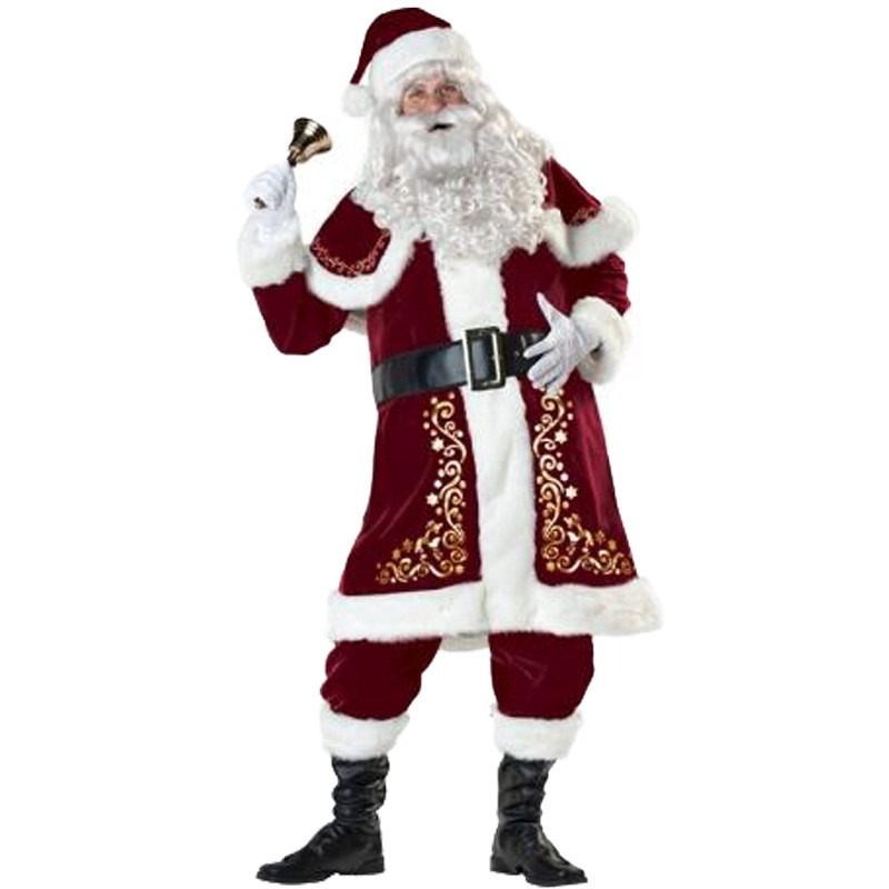 Santa Claus Costume Women Men  - Elf Costume Christmas recension och pris