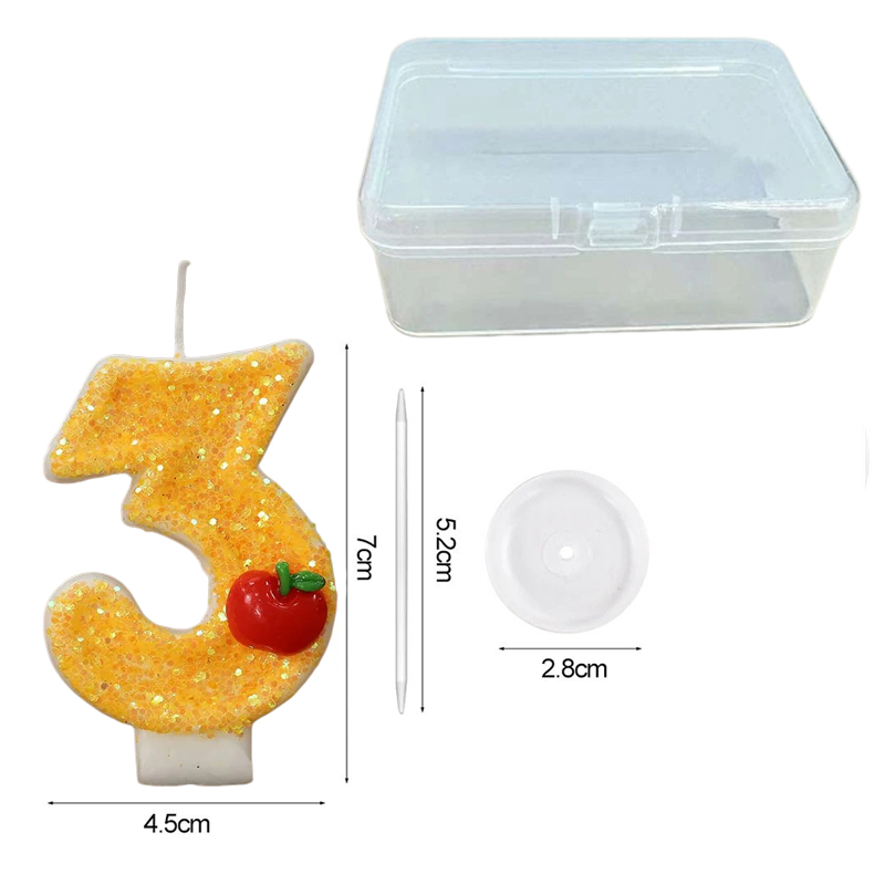 Red Apple Fresh Yellow Digital - Holiday Candle Set recension och pris