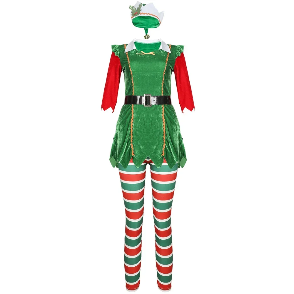 Lady Santa Claus' Elf Costume  - Elf Costume Christmas recension och pris