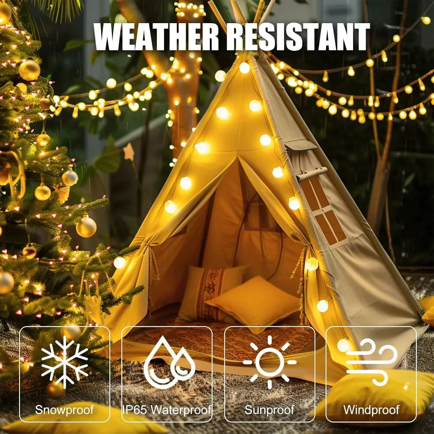 USB LED Ball String Lights 6M  - Led Fairy String Lights recension och pris
