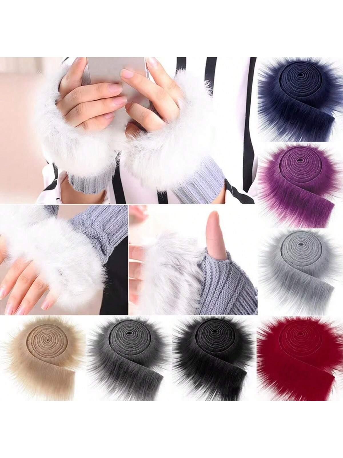 Faux Fur Fabric Costume Soft A - Christmas Tree Artificial recension och pris