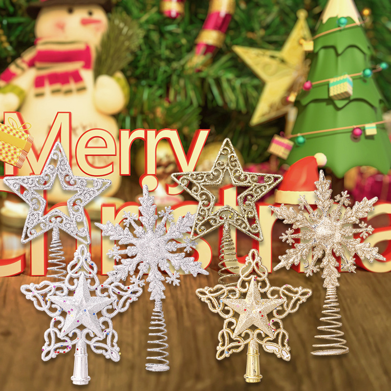 Christmas Tree Toppers Glitter - Star Tree Topper recension och pris