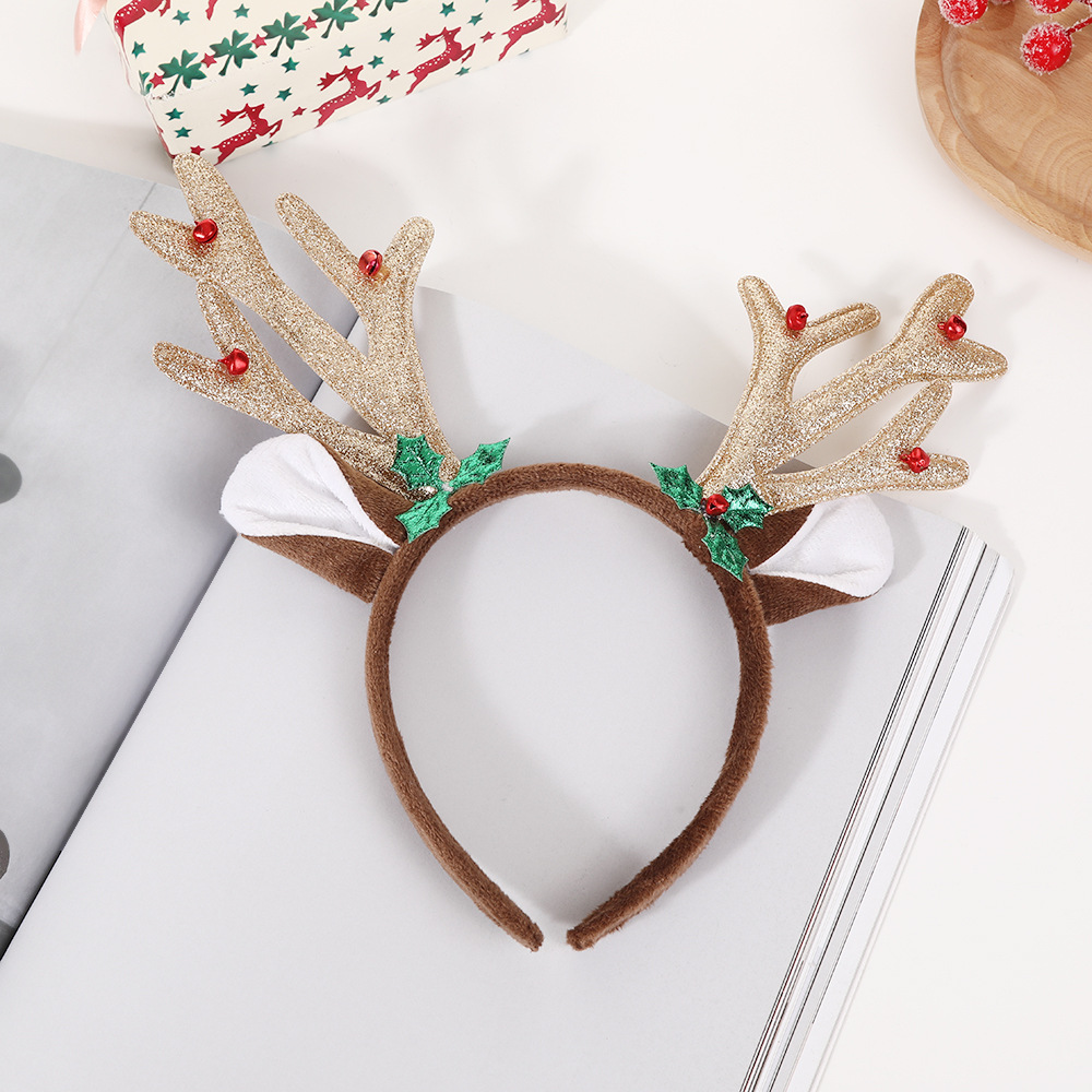 1pcs  Adults Women Girls Deer  - Reindeer Antlers Headband recension och pris