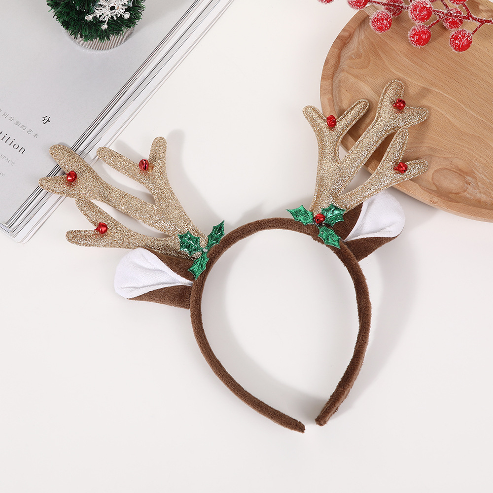 1pcs  Adults Women Girls Deer  - Reindeer Antlers Headband recension och pris