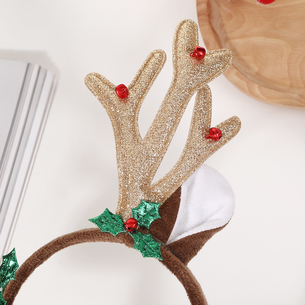 1pcs  Adults Women Girls Deer  - Reindeer Antlers Headband recension och pris