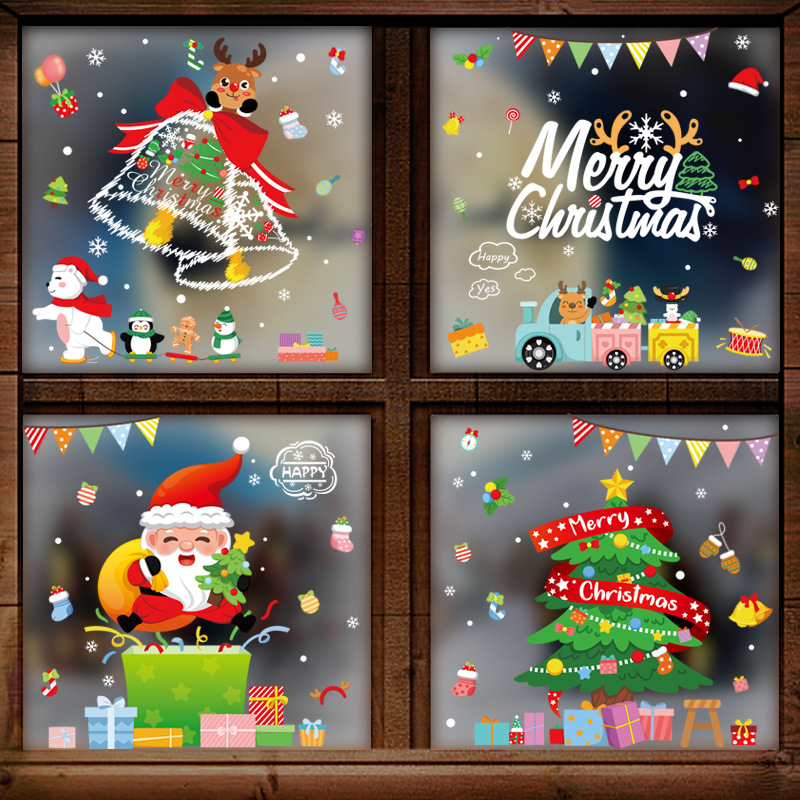 Merry Christmas Decoration Win - Snowflake Window Decal recension och pris