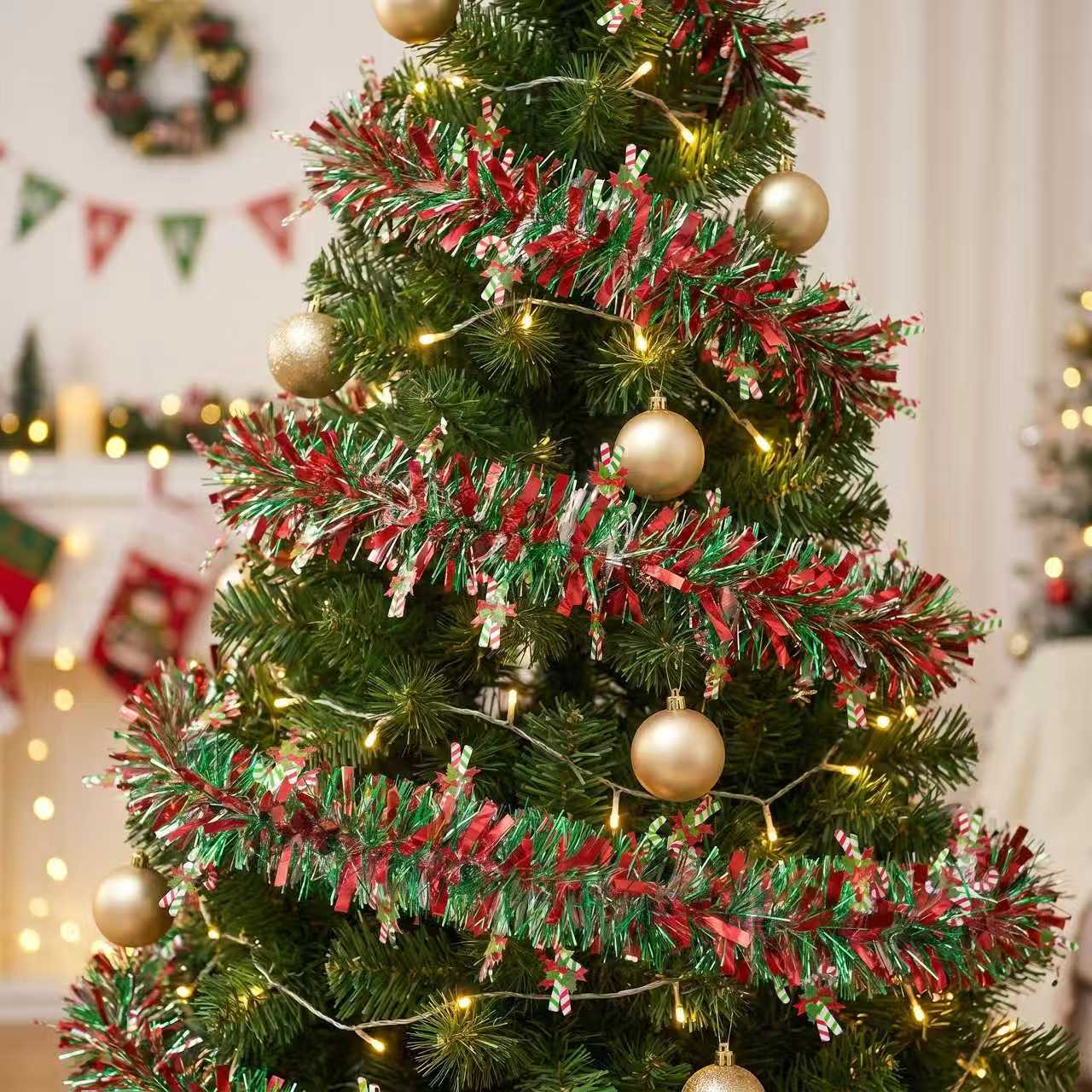 2M Christmas Tinsel Garland Ir - Tinsel Garland Decoration recension och pris