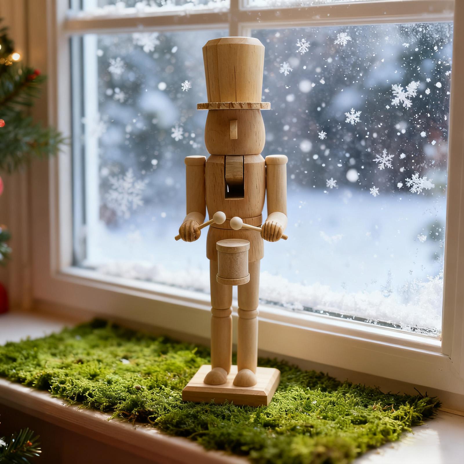 Nutcracker Decor 38cm Wooden F - Nutcracker Figurine recension och pris