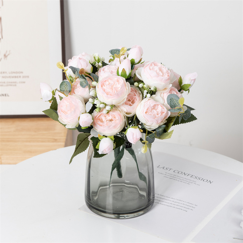 Artificial Flowers Fake Silk W - Christmas Wreath Fake recension och pris